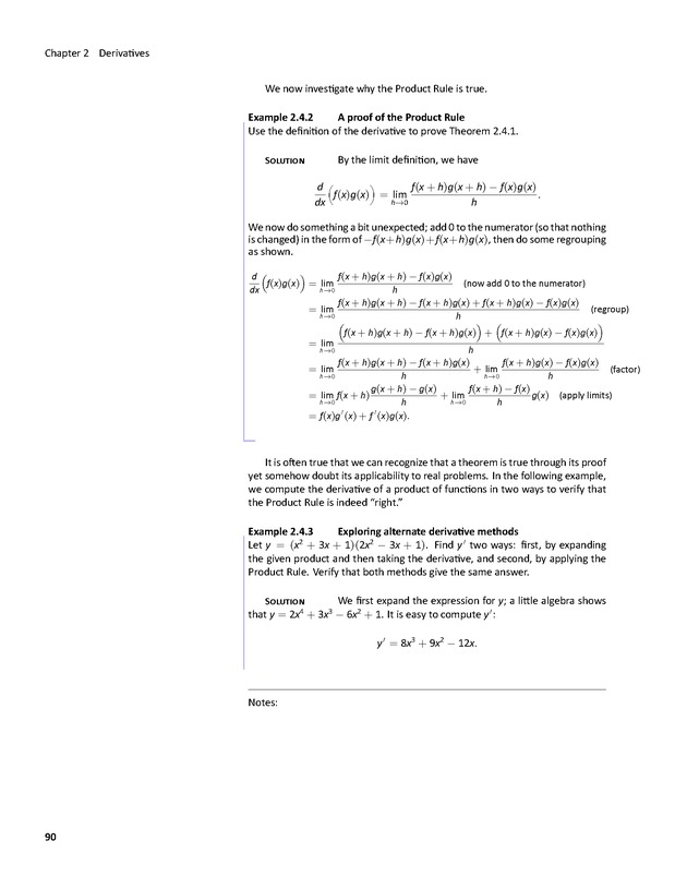 APEX Calculus - Page 90